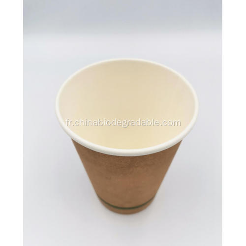 Gobelet en papier jetable compostable PLA de la plus haute qualité 16oz